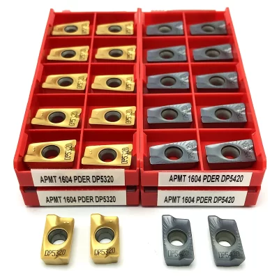 Apmt1135 apmt1604 dp5320/dp5420 inserção de fresagem ferramenta indexável inserções de carboneto cnc processamento de aço ferramentas de torno de alta qualidade