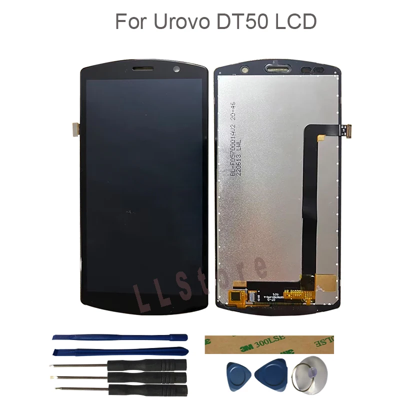 New For Urovo DT50 LCD Display With Touch Screen Digitizer Assembly Replacement With Repair Tools - Image 2