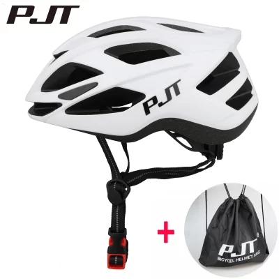 Pjt capacete de ciclismo homem mulher estrada mountain bike capacete ao ar livre bicicleta skate scooter integralmente moldado capacete ultraleve