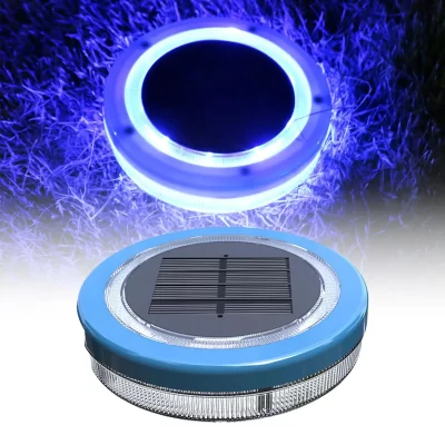 Luzes flutuantes movidas a energia solar para piscina ip68, à prova d'água, led, luz decorativa para piscina, luz brilhante ao ar livre que flutua para piscina