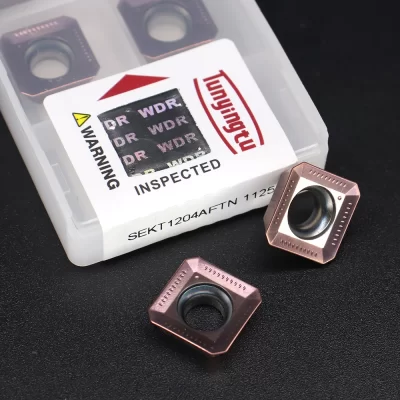 SEKT1204 AFTN 1125 Ferramentas de torneamento de metal CNC Inserções de metal duro para inserção de fresagem de aço inoxidável SEKT 1204 Usinagem CNC