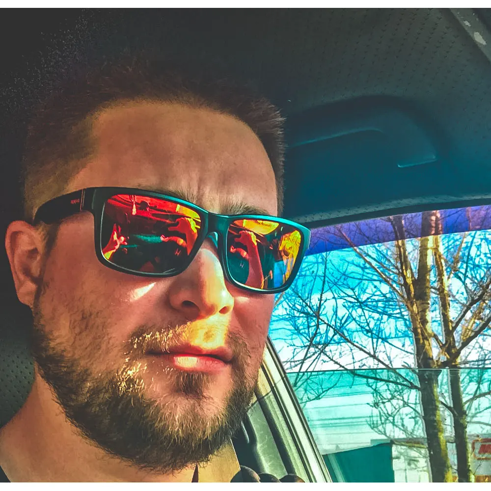 KDEAM Revamp Of Sport Men Sunglasses Polarized Shockingly Colors Sun Glasses Outdoor Driving Photochromic Sunglass With Box - Image 2