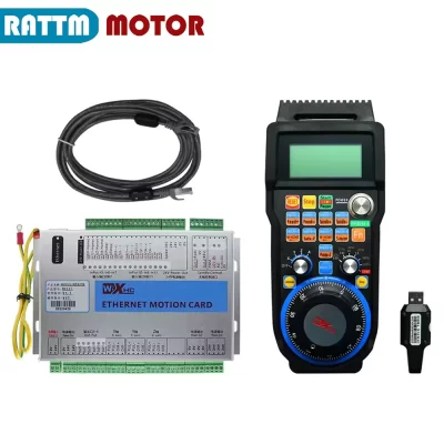 Xhc 3/4/6 eixos usb ou ethernet mach3 cnc cartão de driver de controle de movimento placa de fuga 2000khz com volante sem fio