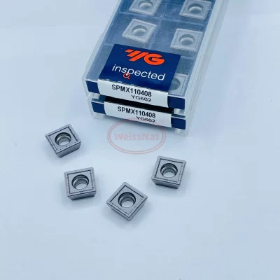 YG-1 SPMX090408 SPMX07T308 SPMX110408 SPMX050204 SPMX060204 SPMX140512-ST YG602 Inserções de carboneto SPMX
