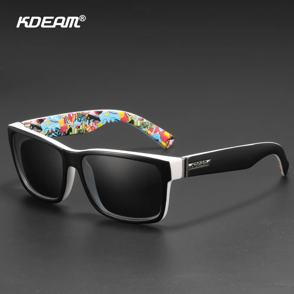 KDEAM Revamp Of Sport Men Sunglasses Polarized Shockingly Colors Sun Glasses Outdoor Driving Photochromic Sunglass With Box - Image 3