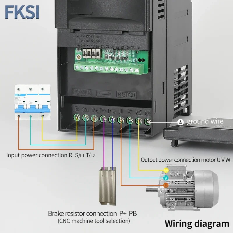NEW SU600 VFD 0.75KW/1.5KW/2.2KW/3.7KW/5.5KW 220V/380V inverter Variable Frequency Drive Speed Controller for 3-phase Motor - Image 3