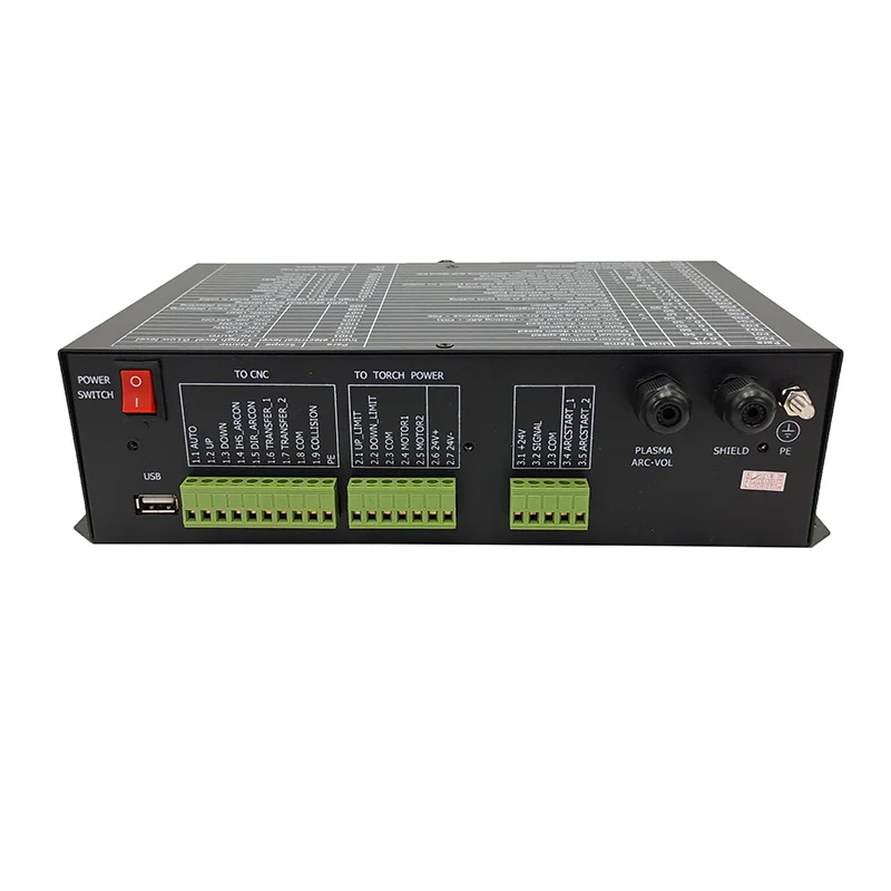 Máquina de corte plasma com controlador de altura digital arco tensão CNC F1621, DC24V Motor Interface Cyclmotion, Displays LED - Image 5