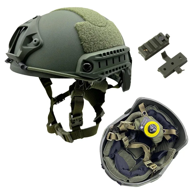 Capacete rápido airsoft mh capacete abs novo engrossado ao ar livre pj pistola de ar tiro cs equipamentos de proteção - Image 2