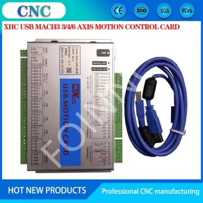 NEWCARVE-Ethernet Mach3 Breakout Board, USB Motion Control Card, 3 4 6 Axis, 2MHz, Suporte para Torno CNC Gravador, Resue, 2MHz