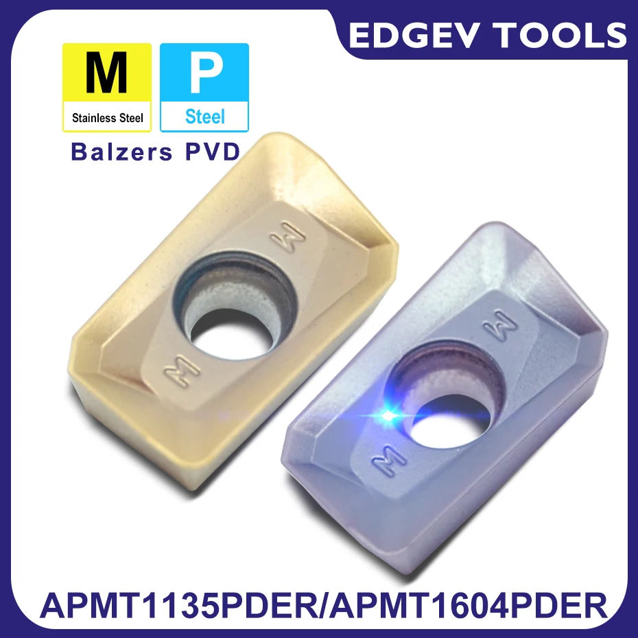 APMT1135 APMT1604 APMT 1135 APMT 1604 PDER APMT1135PDER APMT1604PDER M2 H2 inserção fresa cnc aço e aço inoxidável