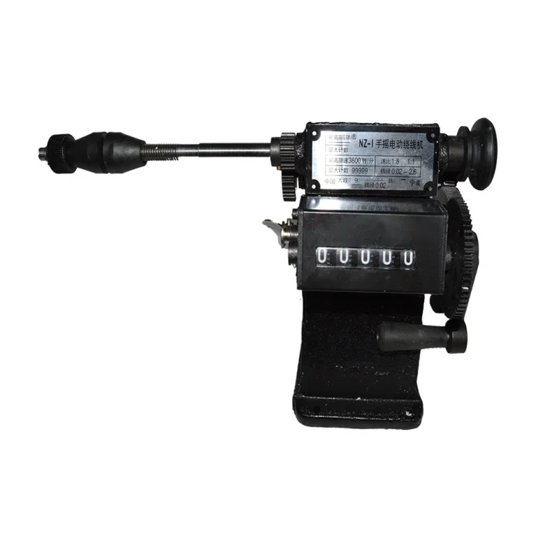 0-9999 Counting Range Winding Machine NZ-1 Small Household Manual Winding Machine Dual Purpose Coil Counting Winding Machine - Image 4