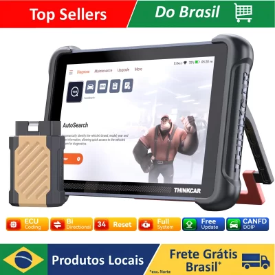 Thinkcan 689bt auto obd2 scanner canfd doip sistema completo bidirecional 34 redefinição immo vida atualização gratuita ferramenta de diagnóstico do carro
