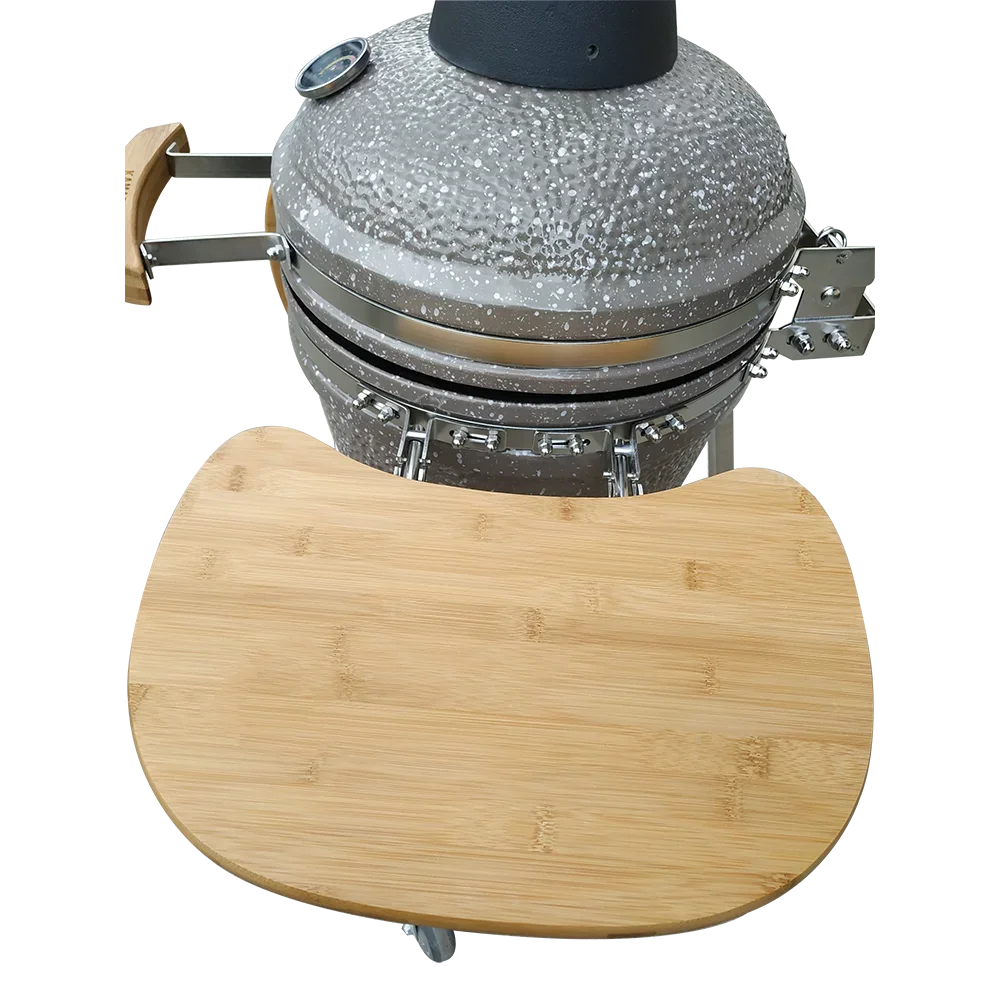 AUPLEX 15 16 Polegada Komodo Egg Grill Freestanding Barbecue de aço ao ar livre para fumante e assar para cozinhar - Image 3