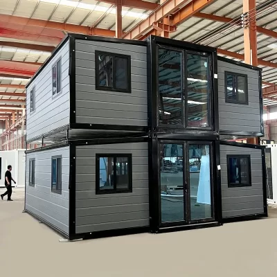 Easy-to-install small house 20 feet expandable container house, modern prefabricated house with bedroom