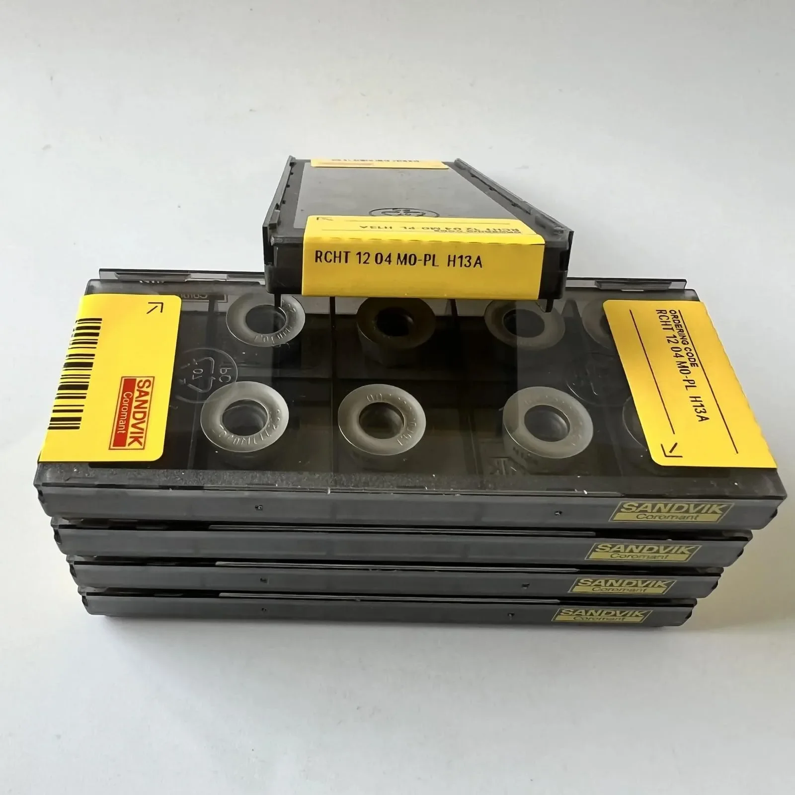 Original SANDVIK / RCHT1204M0-PL H13A / ferramenta de lâmina de liga dura 10 unidades - Image 5