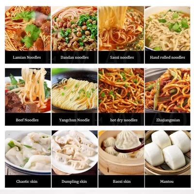 Electric Noodle Machine Pasta Noodle Maker Machine Commercial Household Stainless Steel Noodle Press Spaghetti Machine