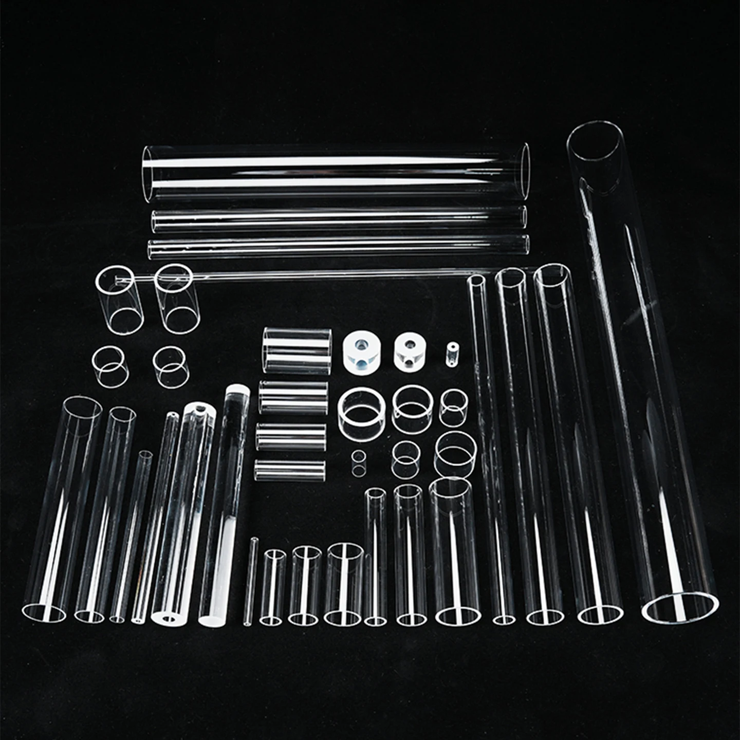 1pcs Custom high-temperature resistant quartz glass tube transparent quartz tube tube furnace glass tube can be customized - Image 3