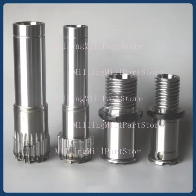 Stepless Variable Speed Clutch R8 NT30 NT40 CVT Segmentless Mill Head Combined Teeth Spline Bushing Pulley Shaft Milling Machine