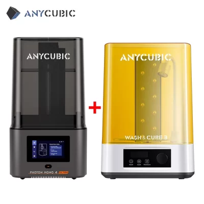 ANYCUBIC Photon Mono 4 Ultra AE Versão LCD Impressora 3D com tela de alta definição de 7 "10K Resina UV Impressão 3D 236x231x430mm