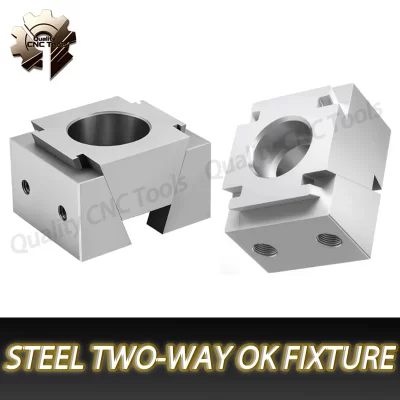 Precisão vice ok dispositivo elétrico m6 m8 m10 cnc multi estação braçadeiras torno cunha bloco de expansão usinagem centro lado fixo
