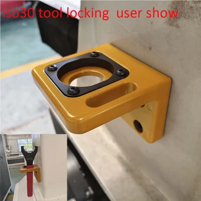 Aluminum Alloy Iso30 NBT30 Bearing Lock Durable ATC Spindle Tool Holder locking device tightening fixture for cnc router