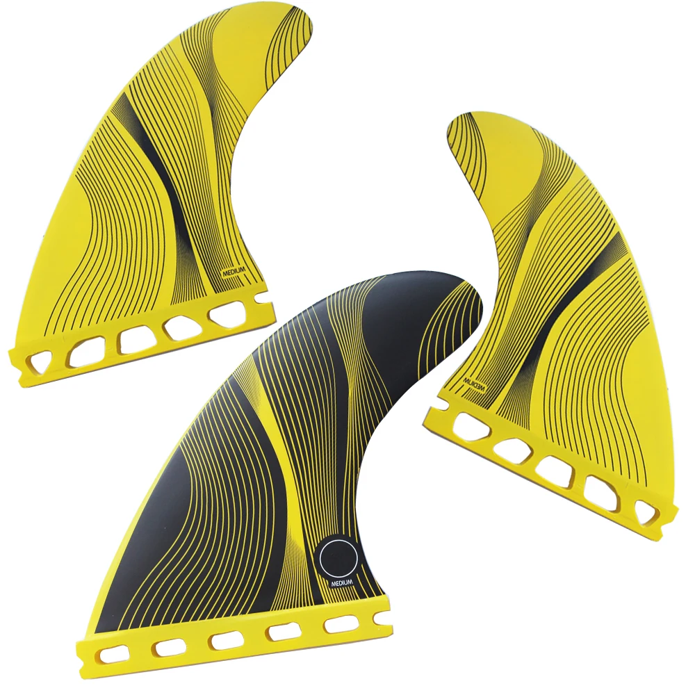 Barbatanas de propulsor Surf Carbon Honeycomb annd Barbatanas de prancha de surf de fibra de vidro em FUTURES de surf AM2 DHD Techflex SuperE Rasta FINS Jordy - Image 4