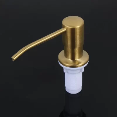 Casa líquido lavagem das mãos de aço inoxidável acessórios do banheiro pia dispensador sabão loção garrafa armazenamento suprimentos cozinha