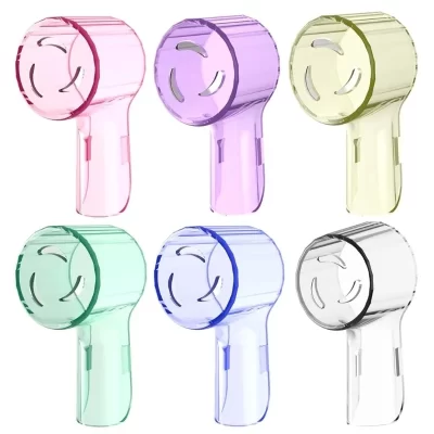 6pcsPortable Electric Toothbrush Head Protective Cover for Traveling on Business Trip Dust Cap of Brush Head Cover Bathroom Tool