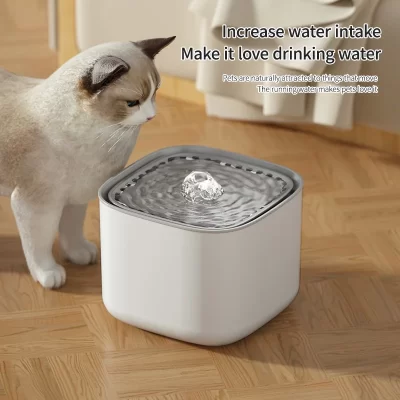 Fonte de água para gatos 3l, filtro de recirculação automática, grande capacidade, bebedor de água para gatos, usb, elétrico, mudo, dispensador de água para gatos