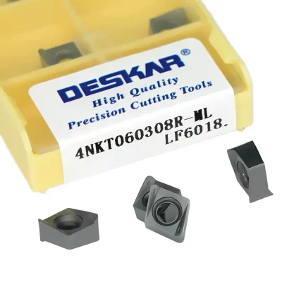 10pcs DESKAR 4NKT 4NKT06 4NKT060308 4NKT060308R ML LF6018 LF6028S CNC Lathe Tools Carbide Milling Inserts