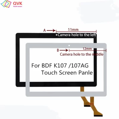 10.1 Polegada New 237*167 164 mm Tablet Capacitivo Touch Screen Digitizer Sensor Painel de vidro externo para BDF K107 K107AG K107FXGA1
