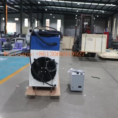Máquina de solda a laser de fibra pequena do armário, 4 em 1 Lazer Cleaner, Weld Seam Rust Removing Tools, MCW-3000, 3000W