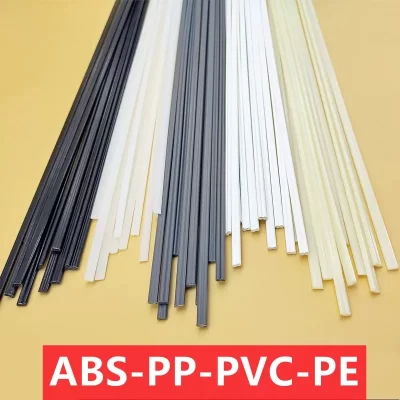 Hastes de solda de plástico pp/pe/pvc/abs, 5 metros, 5x2.5mm, kit de varas de soldador, tiras de reparo de malha soldada, ferramentas de solda para amortecedores de carro