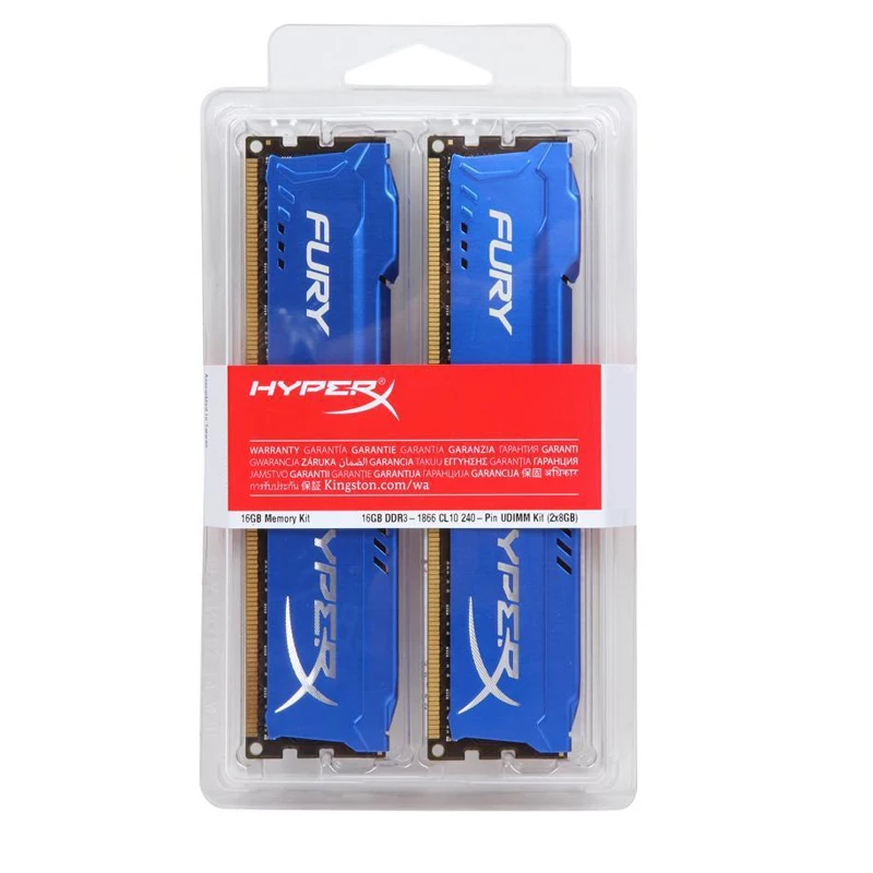 Memoria DDR3 8GB (2x4GB) 16GB (2x8GB) Kit RAM 1866MHz 1600MHz 1333MHz Desktop RAM 240Pins 1.5V DIMM PC3-12800 14900 Fury RAM - Image 3