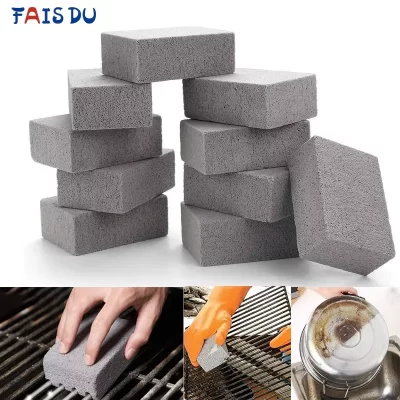 FAIS DU BBQ Grill Limpeza Bloco de Tijolo Grelha Prateleiras de Pedra Manchas Limpador de Graxa Ferramentas para Bbq para Utensílios de Cozinha Escova de Limpeza