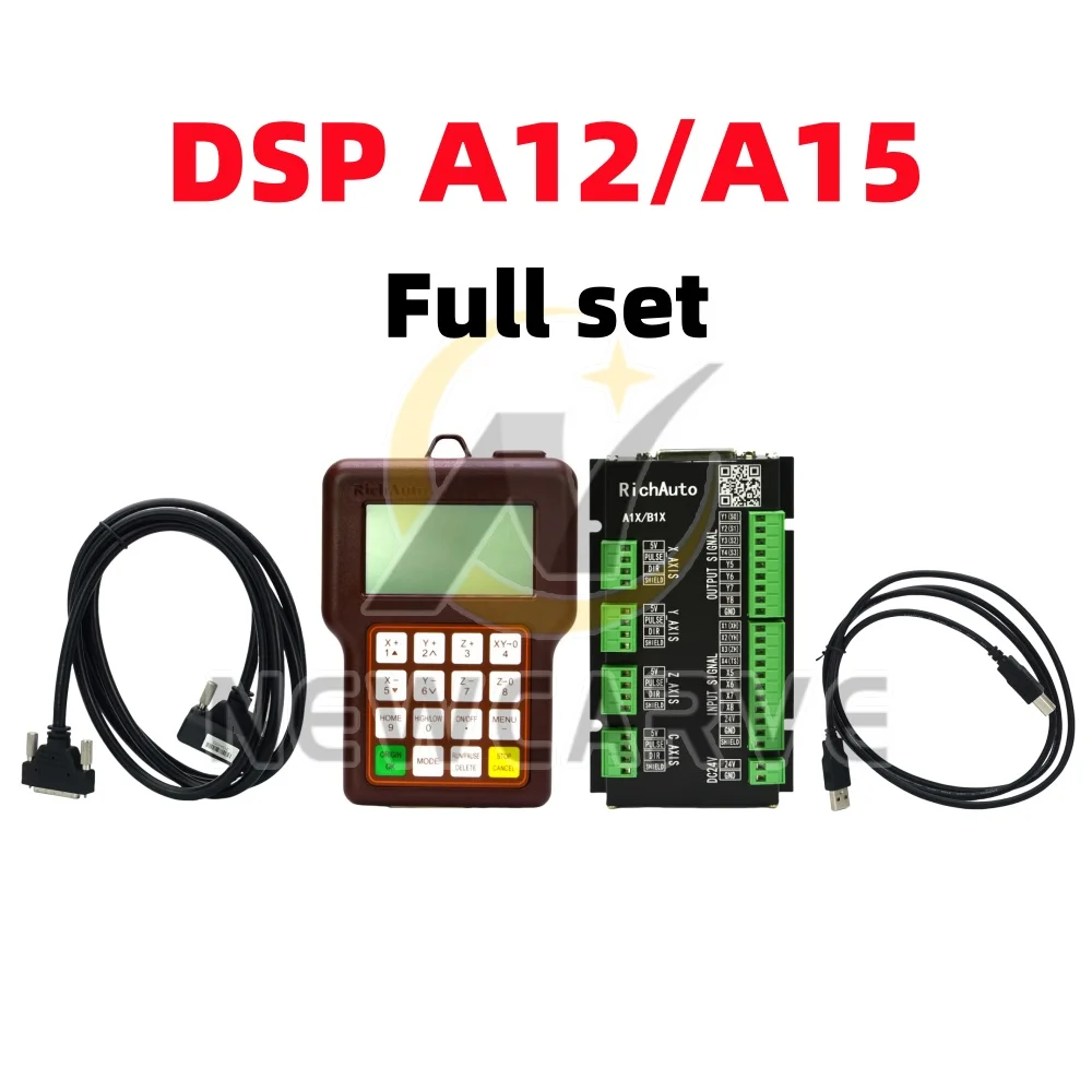 Controlador CNC RichAuto DSP A11/A12/A15/A18/Controlador DSP Alça Série A1X A11E/A12E/A15E/A18E Para Router CNC de Marcenaria - Image 3
