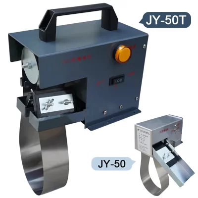 JY-50/JY-50T mini skimmer de óleo portátil cnc cinto de aço raspador de óleo desengordurante industrial óleo-água separador máquina de recuperação 220v