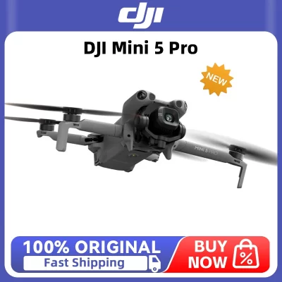 DJI Mini 5 Pro Drone 1 Polegada Grande Câmera CMOS Nightscape Omnidirecional Detecção de Obstáculos Leve e Portátil