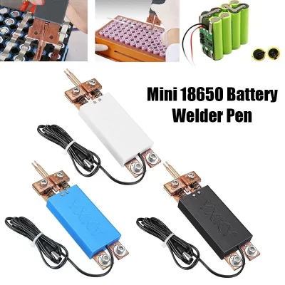 Máquina portátil de solda a ponto, caneta soldador a ponto, mini soldador de bateria, gatilho industrial, ferramentas DIY, 12V, 18650