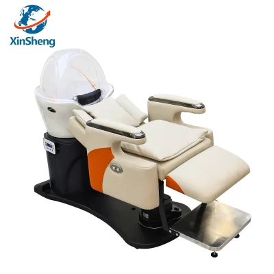 Xinsheng profissional shampoo cadeira de lavagem de cabelo cadeiras cabeça spa cama spa salão de beleza móveis ajustados cadeiras de barbeiro shampoo camas