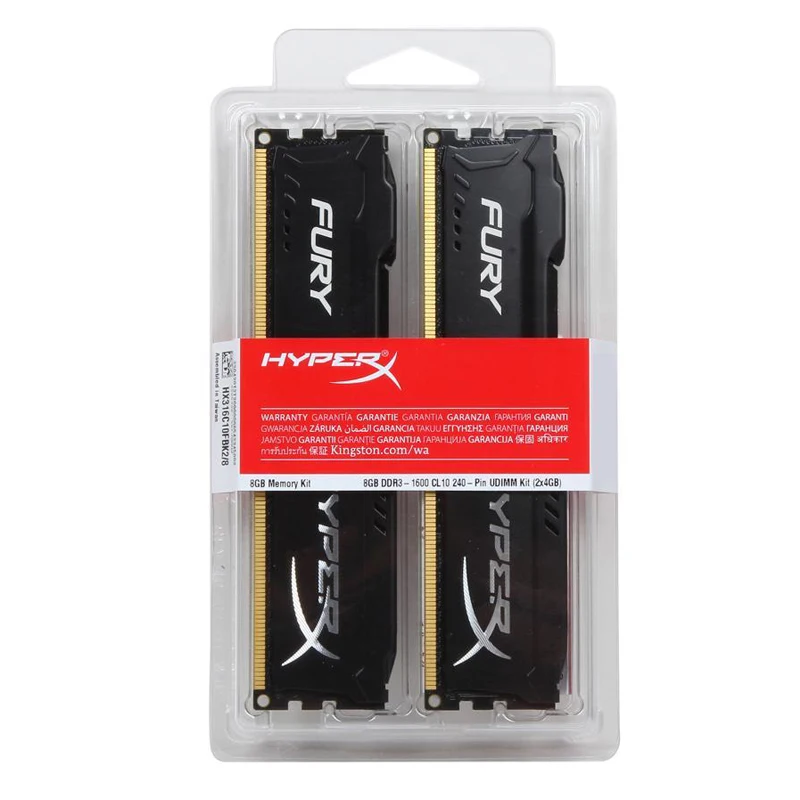Memoria DDR3 8GB (2x4GB) 16GB (2x8GB) Kit RAM 1866MHz 1600MHz 1333MHz Desktop RAM 240Pins 1.5V DIMM PC3-12800 14900 Fury RAM - Image 2