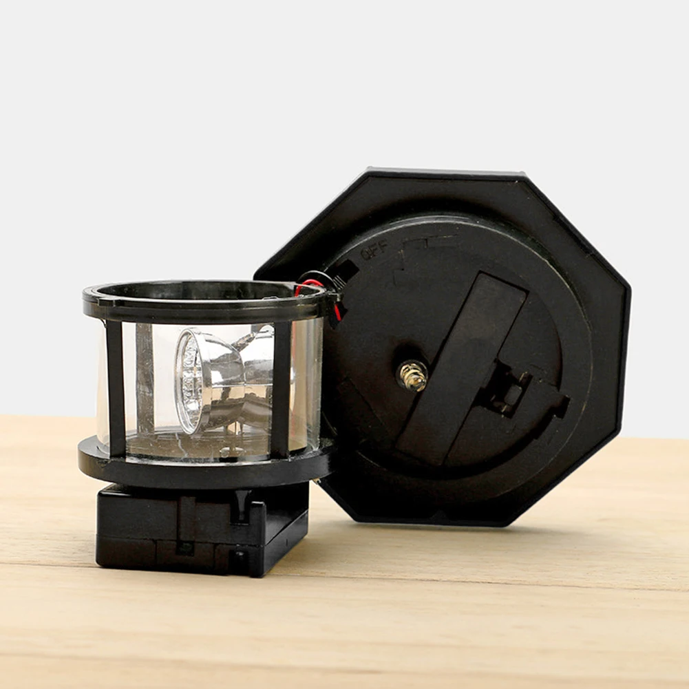 Farol forma solar led luz jardim cerca quintal adorno ao ar livre sensor inteligente farol lâmpada rotativa luz solar decoração - Image 3
