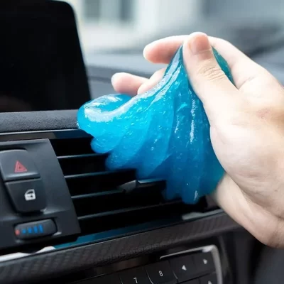 Newauto almofada de limpeza do carro cola em pó limpador mágico removedor de poeira gel casa teclado do computador ferramenta limpa limpeza do carro