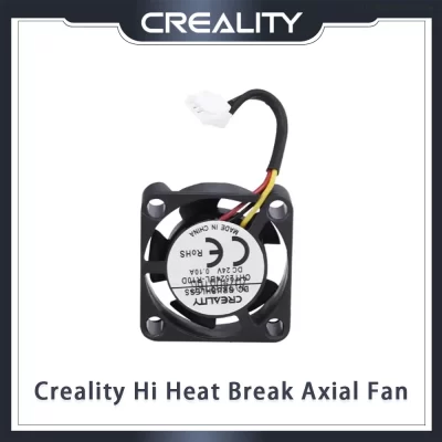 Creality Hi Heat Break Axial Fan Creality Hi Original Axial Fan_2510_24V_13000_L30 Acessórios para impressora 3D Novas peças de impressora 3D