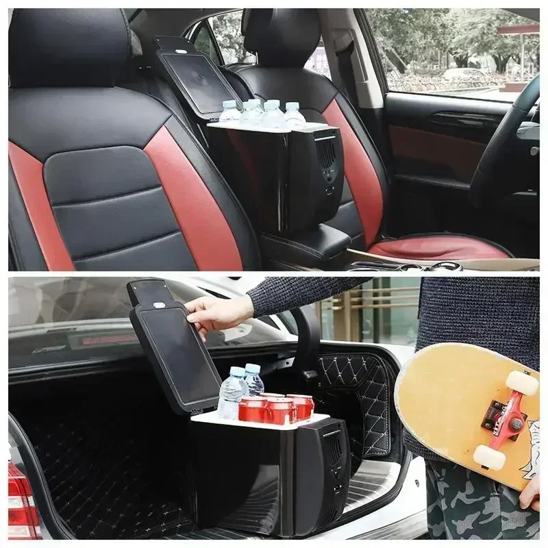 6L 12V Car Refrigerator Freezer Heater Mini Car Freezer Cooler And Warmer Electric Fridge Portable Icebox Travel Refrigerator - Image 5