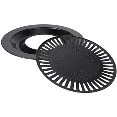 Panela de churrasqueira a gás sem fumaça, Placa de fogão a gás antiaderente, Bandeja de cozimento para fogão elétrico, Ferramentas de churrasco ao ar livre