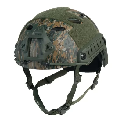 Booiu airsoft capacetes táticos rápidos estilo selva digital simples versão rápida equipamento de proteção para esportes ao ar livre jogos de paintball