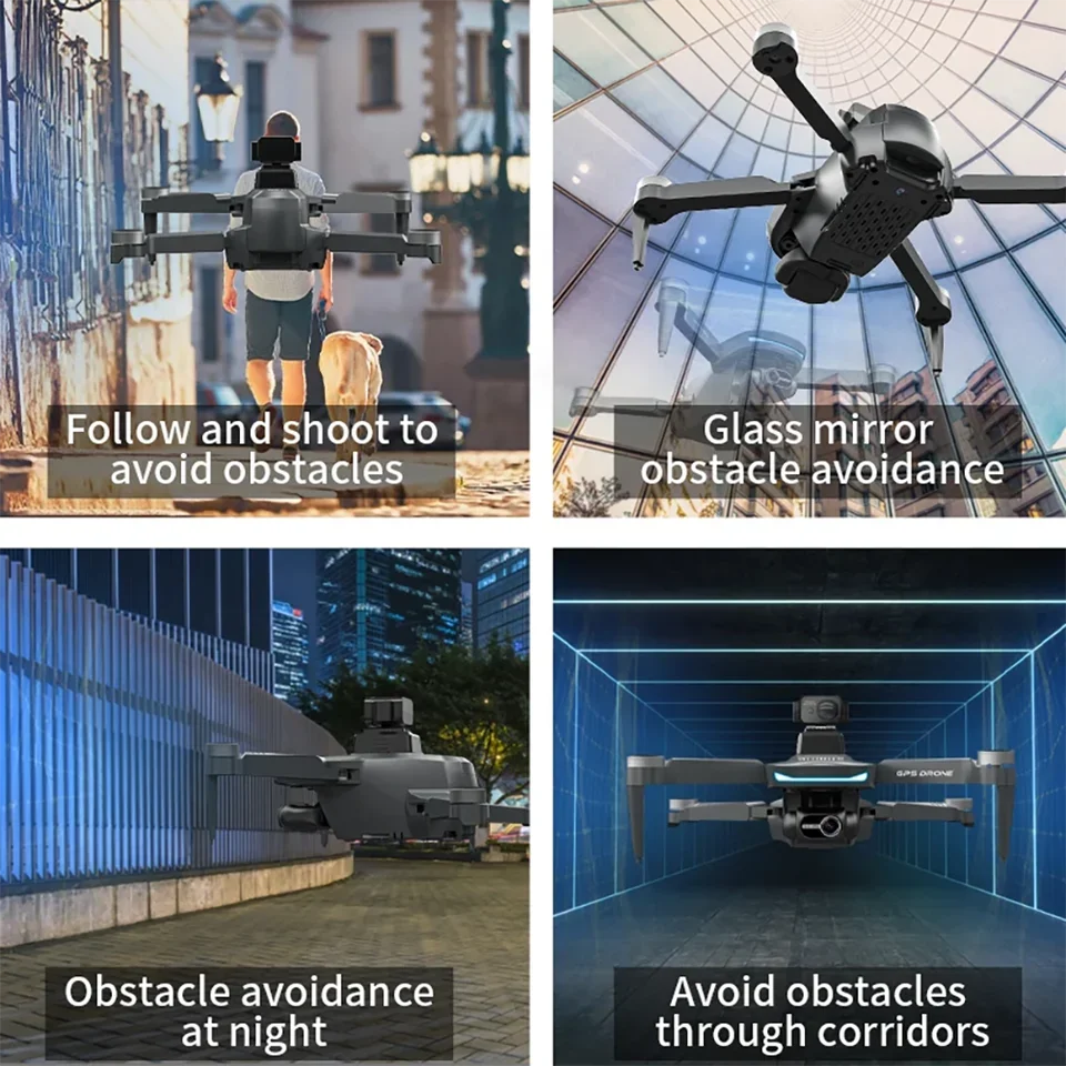 L200 PRO MAX Drone 4K 2-Axis PTZ HD Dual Camera 360° Laser Obstacle Avoidance Brushless Motor GPS 5G WIFI RC FPV Quadcopter Toys - Image 5