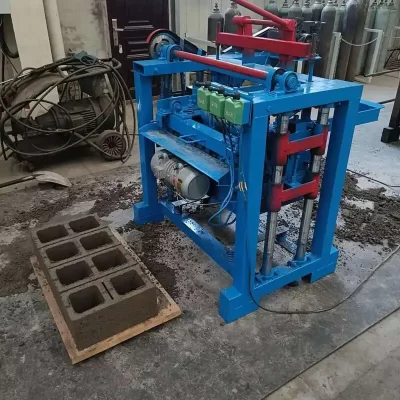 2-45 4-30 4-35 preço barato manual oco fabricante solo argila bloqueio mini móvel bloco de cimento concreto tijolo que faz a máquina