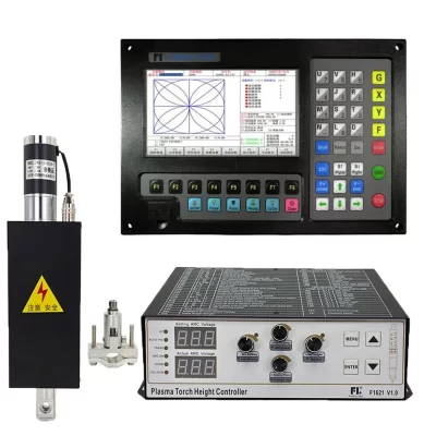 Kit Controlador Plasma CNC, Tocha Máquina de Corte, Controle de Altura para Peças CNC, 2 Eixos, F2100B, F1621, JYKB-100-DC24V-T3